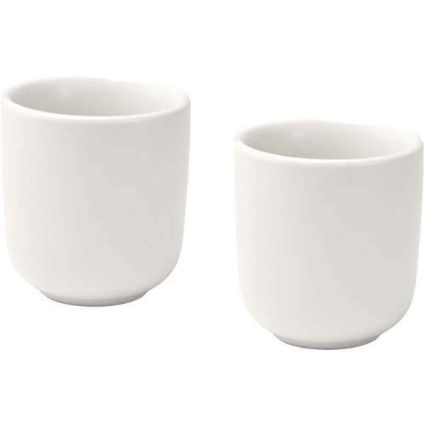 Male 90 ml Keramik Espressotassen – 2er Set, matt