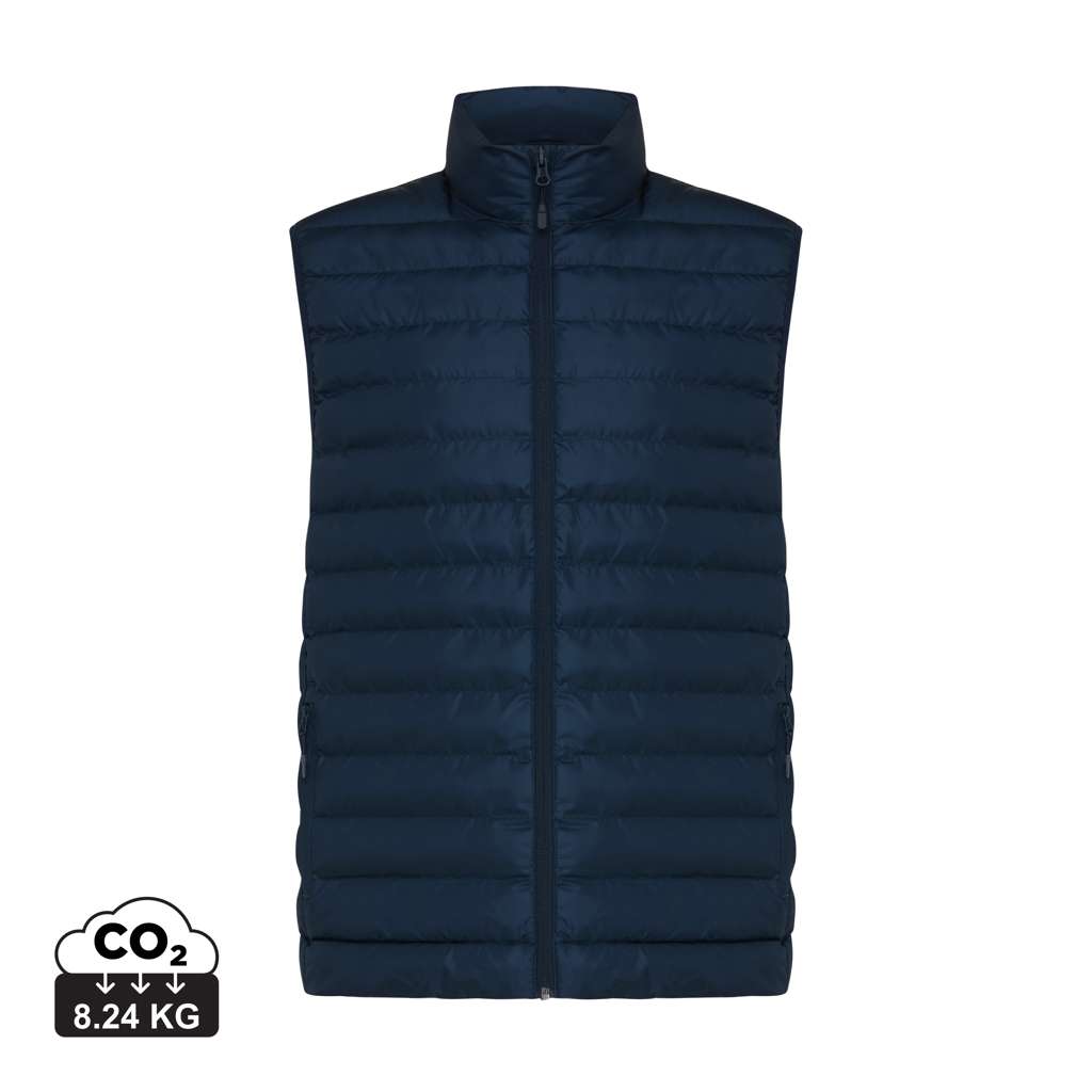 IQONIQ Meru Herren Bodywarmer aus recyceltem Polyester