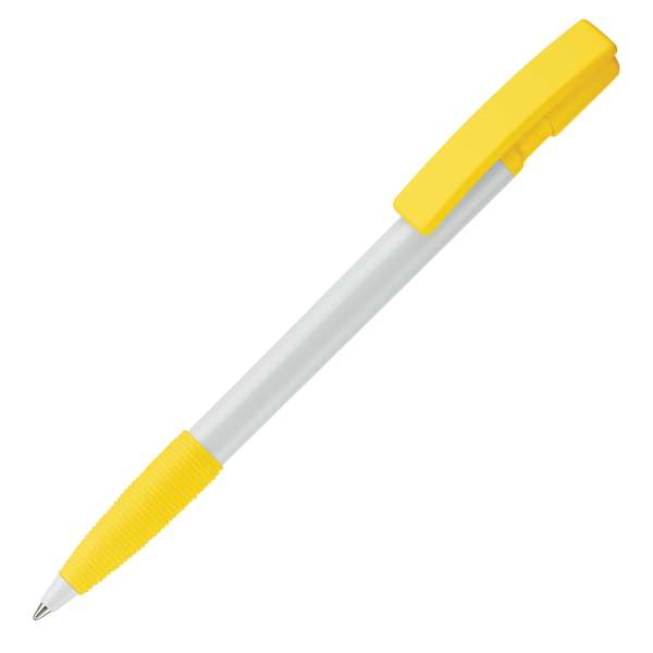 Kugelschreiber Nash Hardcolour mit Gummigriff