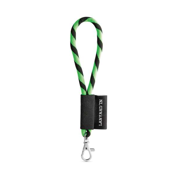 SET Lanyard TUBE Short (Ø 7 mm) mit 9 mm Schnapperkarabiner