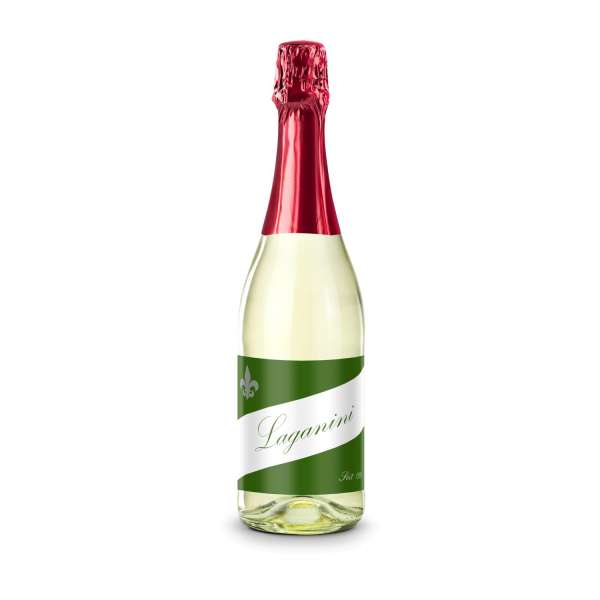 Sekt Cuvée - Flasche klar - Kapselfarbe, 0,75 l