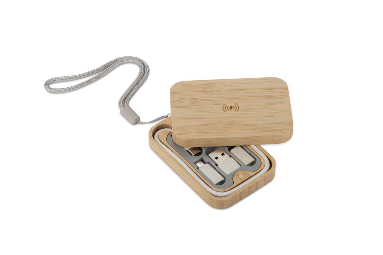 Ladekabelsatz mit induktivem Ladegerät BUMO