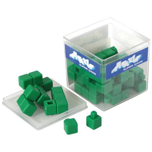 Abraxis grün, 3D-Würfelpuzzle