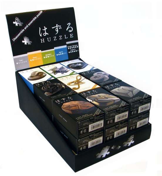 Huzzle Cast Puzzle Display (27 Stück)