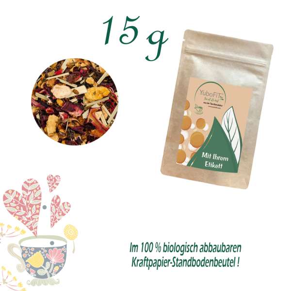 YuboFiT® Bio Erdbeertarte Tee