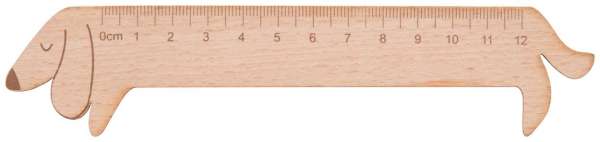 Lineal aus Holz Looney