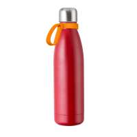 Flasche rot, Ring orange