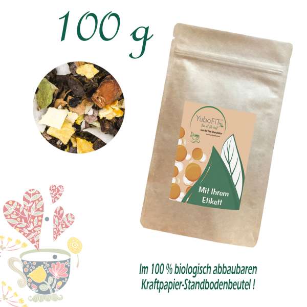 YuboFiT® Oolong Kürbis Chai Tee