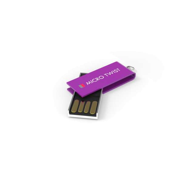 USB Stick Micro Twist Fuchsia