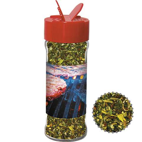 Gewürzmischung Kräuter-Steakgewürz, ca. 30g, Glas mit Streuaufsatz