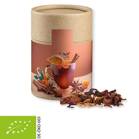 Bio Glühweingewürz fein, ca. 60g, Kraftpapierdose Midi