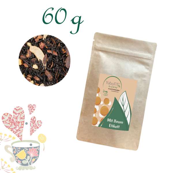 YuboFiT® Bio Almond Cocoa Split Tee