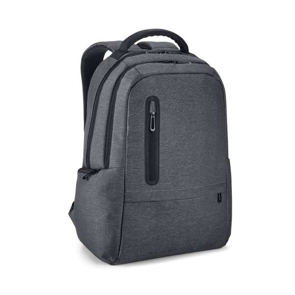 RE-BOSTON Wasserabweisender 2Tone-Laptop-Rucksack aus recyceltem Nylon mit 210D-Fach