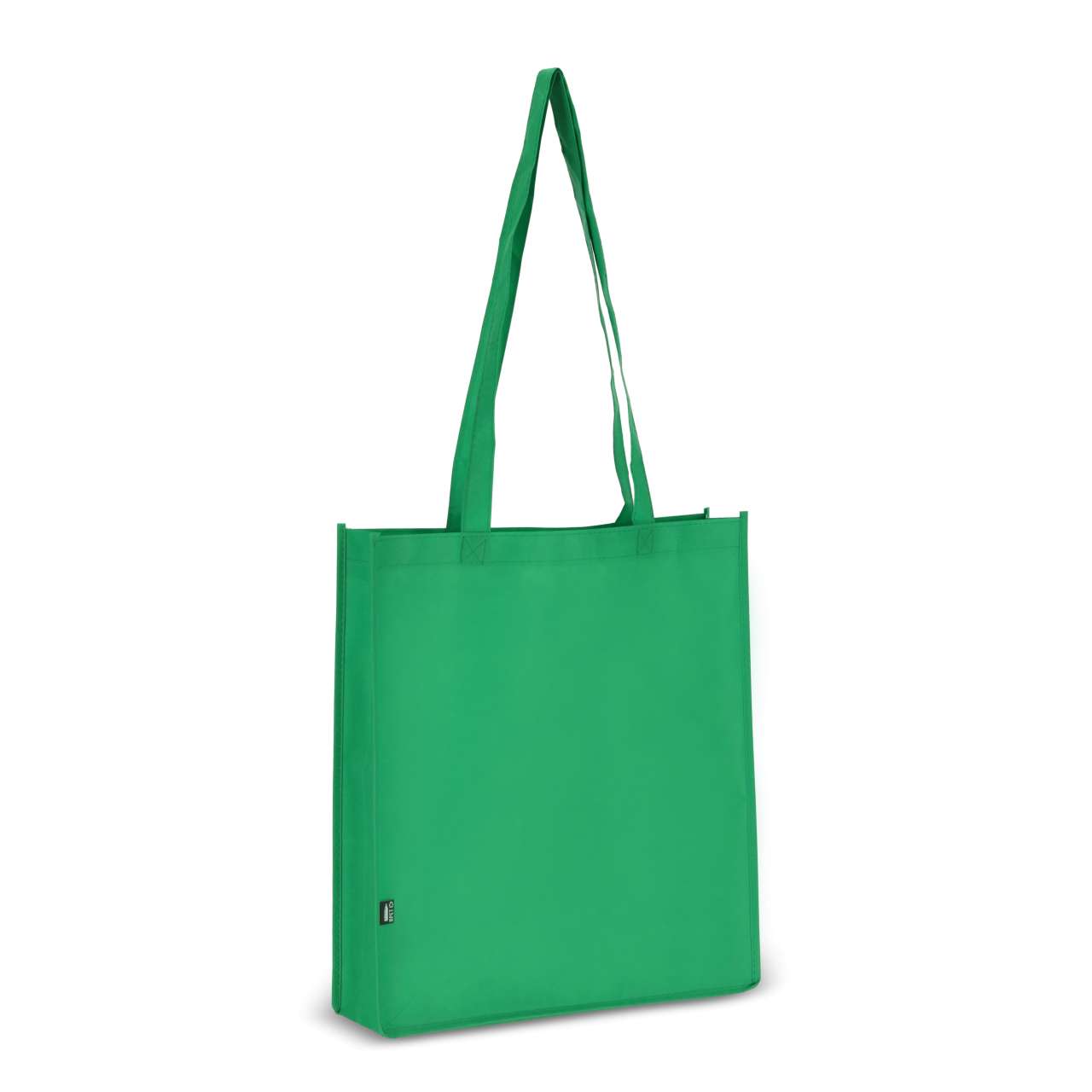 R-PET Tragetasche aus Non Woven 38 x 9 x 42cm 75g / m²