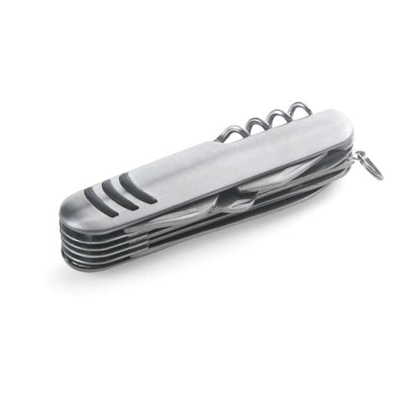 KAPRUN Multifunktions-Taschenmesser aus Edelstahl und Metall