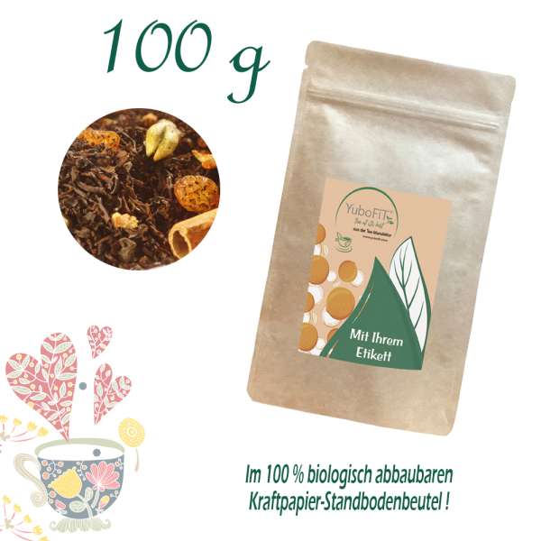 YuboFiT® Schwarzer Tee WINTER SYMPHONY