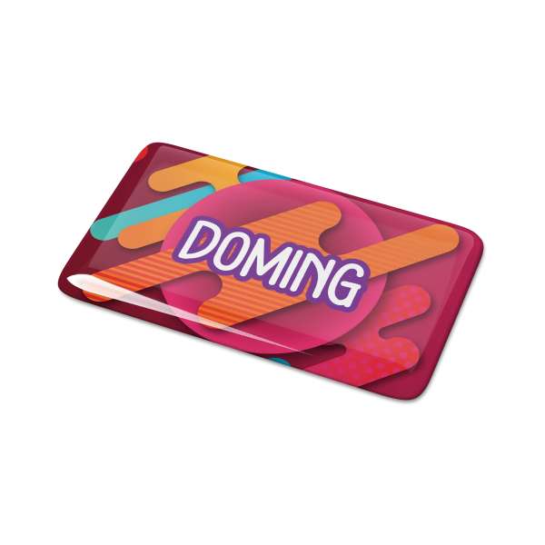 Doming Rechteck 60 x 25 mm