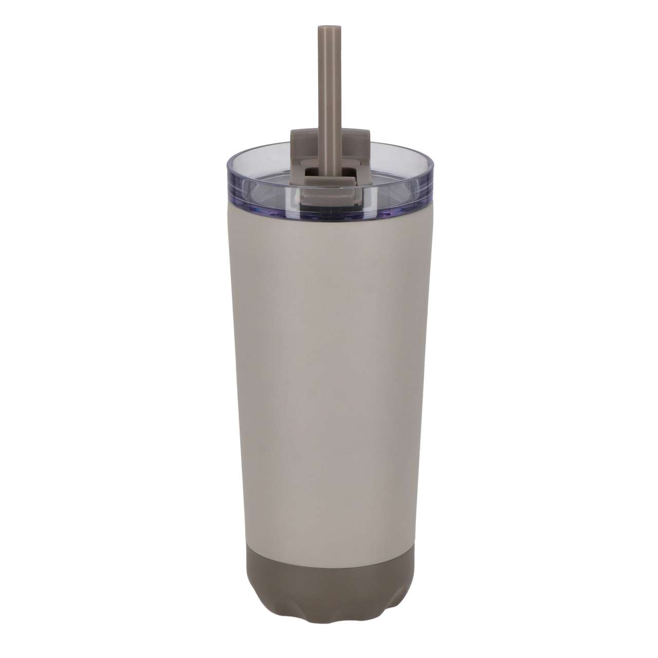 InSideOut doppelwandiger Norden-Trinkbecher aus Edelstahl mit Strohhalm, 600 ml