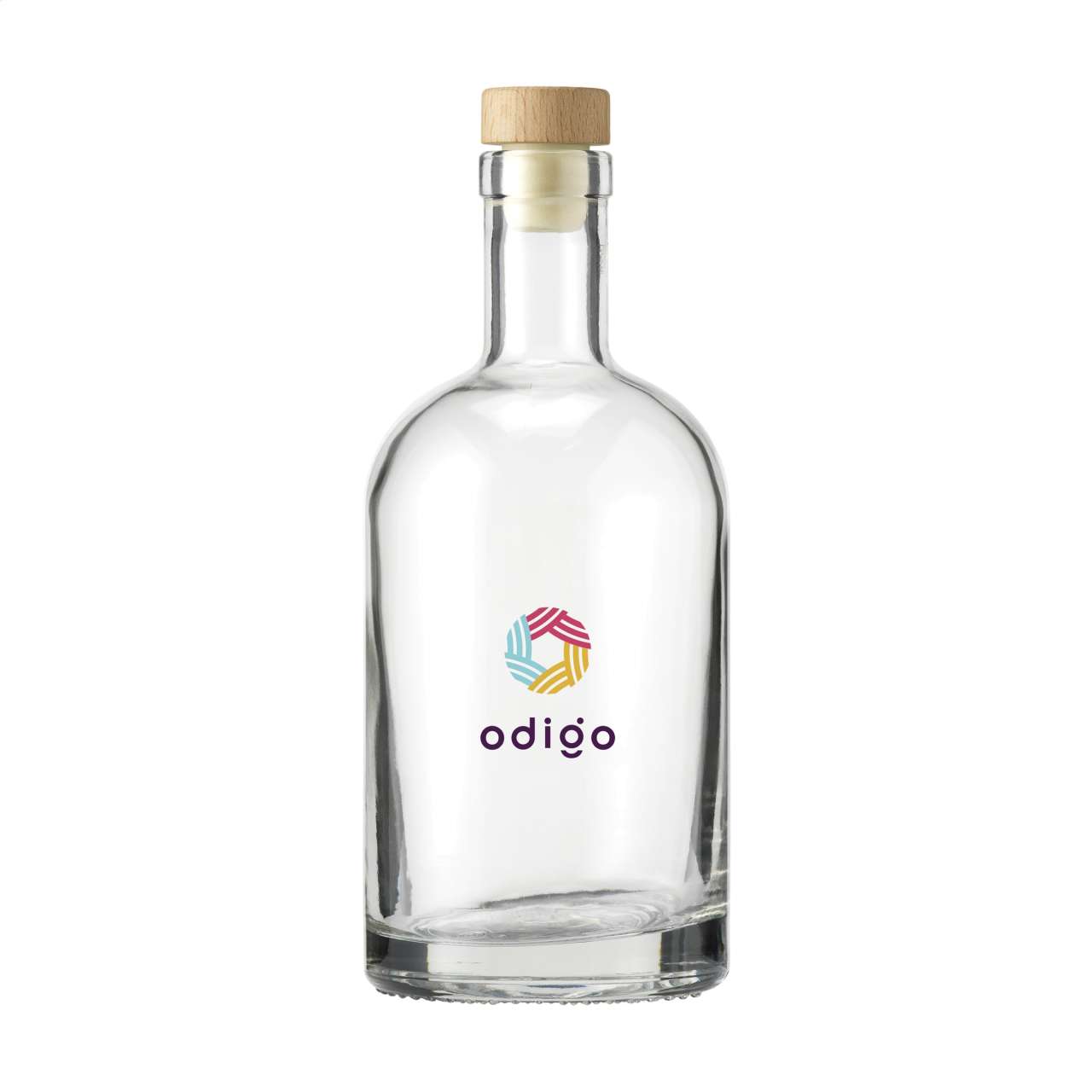 Helsinki Water Bottle Wooden Cork Stopper 700 ml