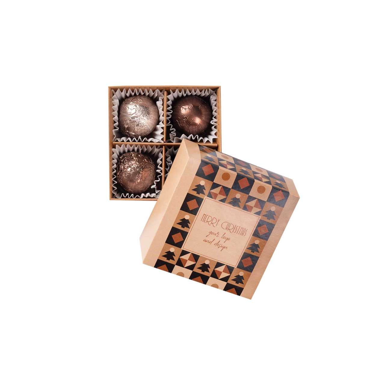 SWEET SPHERE BOX PRALINEN 4 STK