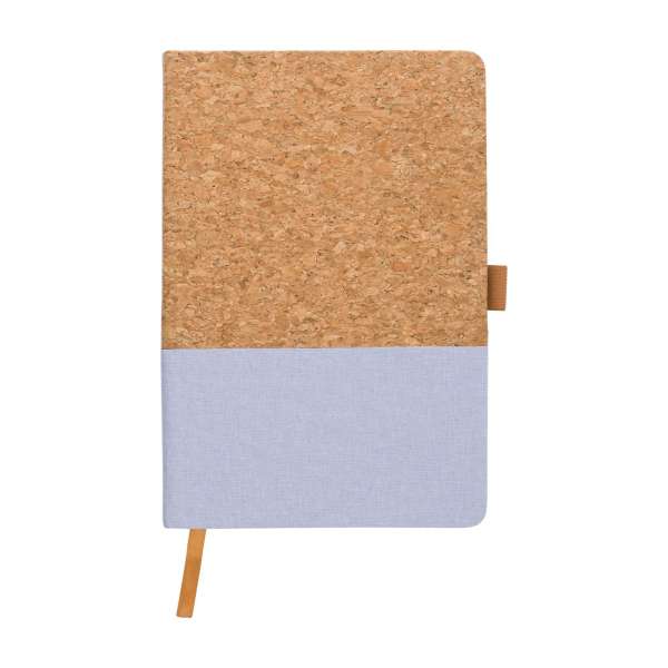 Notizbuch Trevor aus Kork und Baumwolle