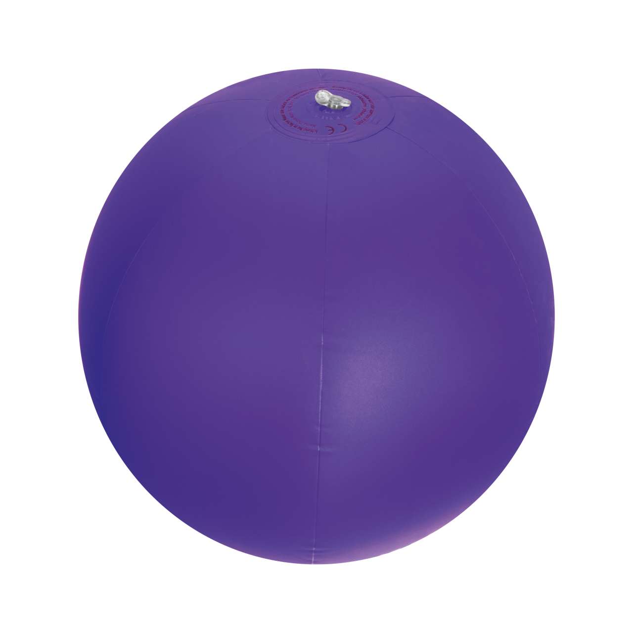 Strandball aus PVC mit einer Segmentlänge von 40 cm