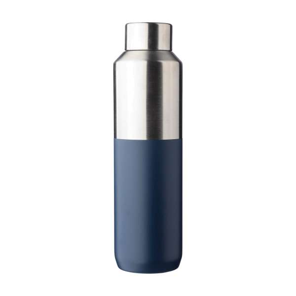 Recycelte doppelwandige Trinkflasche aus Edelstahl (600 ml) Esen