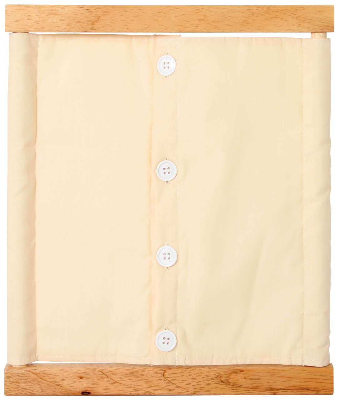 Rahmen mit großen Knöpfen