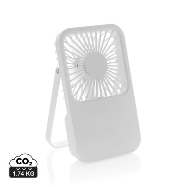 Aervina wiederaufladbarer Tischventilator aus RCS rec. ABS