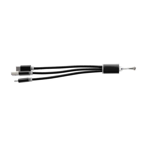 USB-Aufladekabel aus Aluminium Alvin