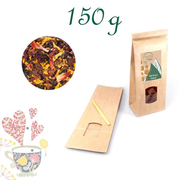 YuboFiT® Früchtetee Sanddorn-Holunderbeere