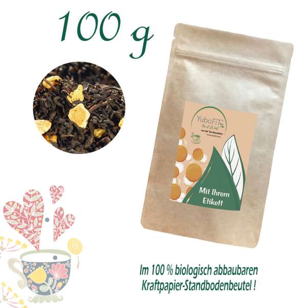 YuboFiT® Schwarzer Tee CARTEL TASK