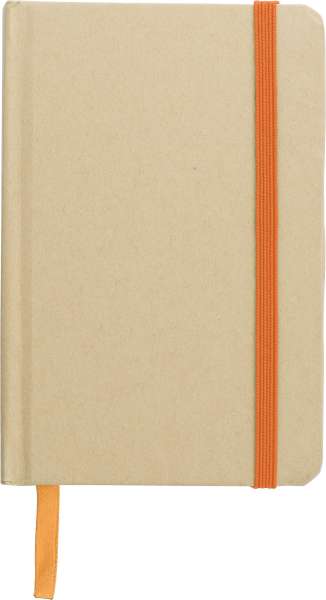 Notizbuch aus recyceltem Papier (A6) John