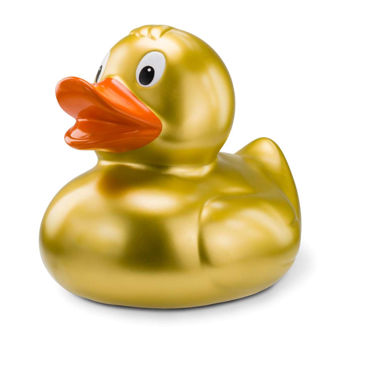 Werbeente Goldmarie XXL, ca. 30 cm