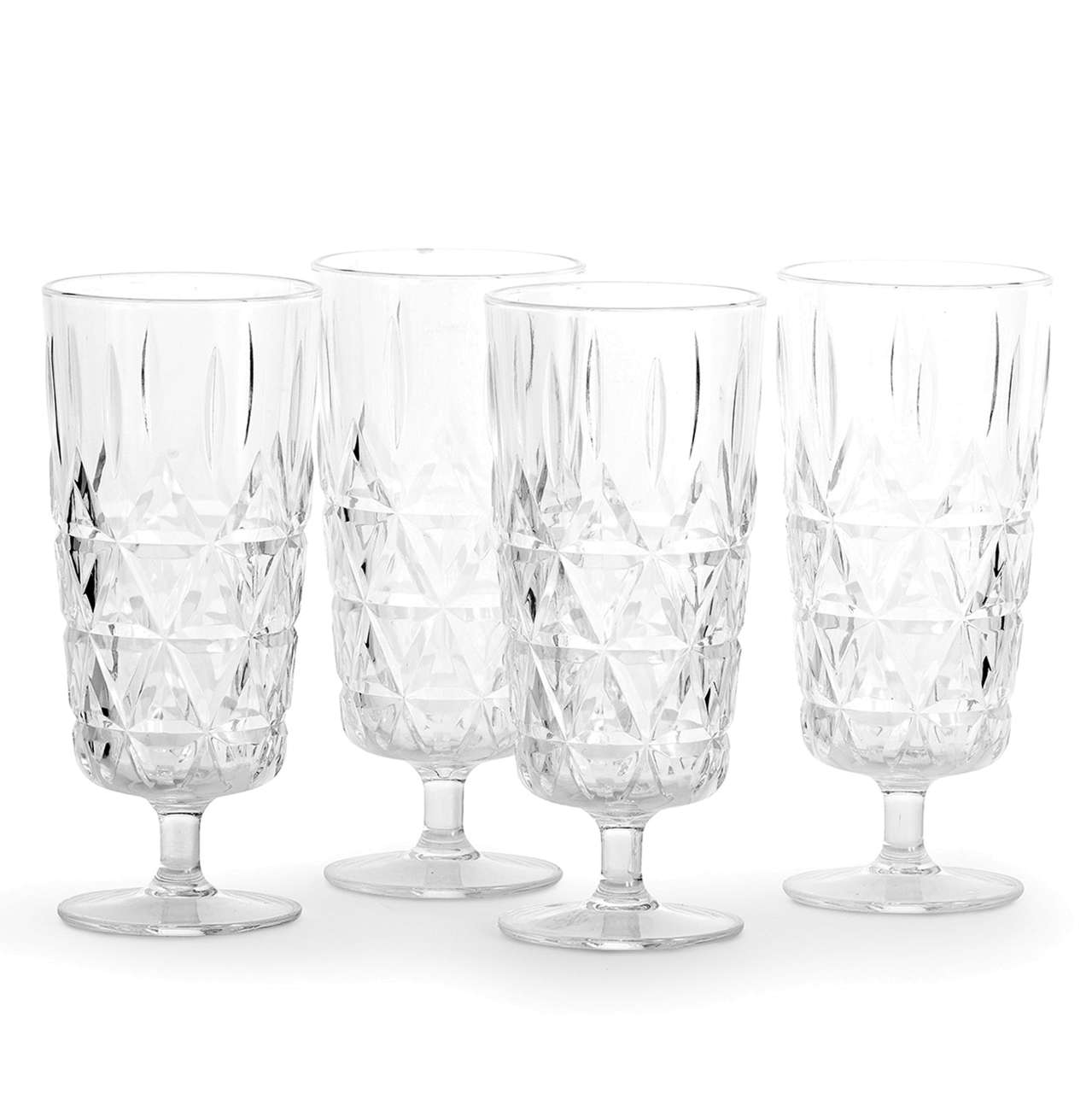 Sagaform Acryl Picknickglas hoch 200ml 4er Set