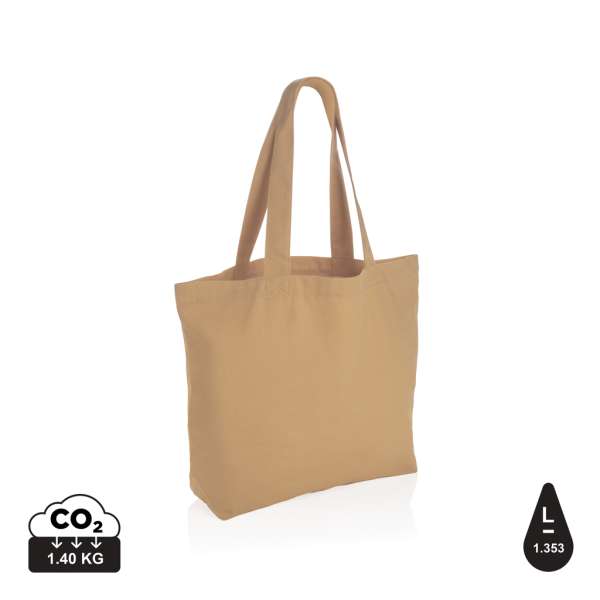 Impact Aware™ 240g / m² rcCanvas Shopper + Tasche, ungefärbt