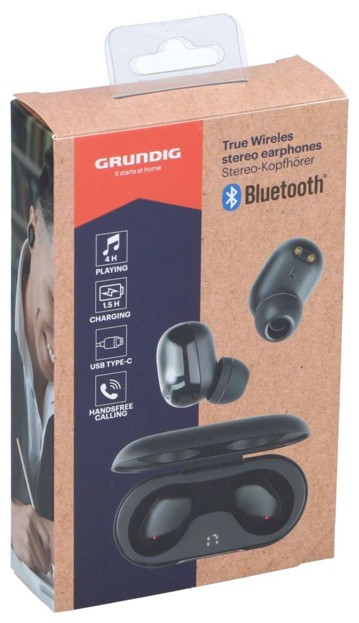 GRUNDIG Wireless Earbuds TWS Black