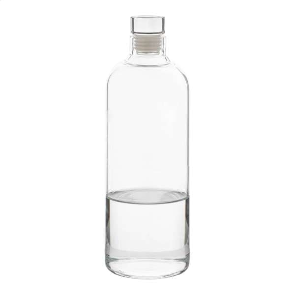 Glasflasche Agua