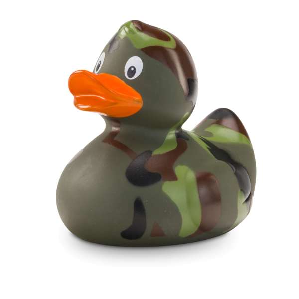Werbeente Torsten Tarnung mit Camouflage Look