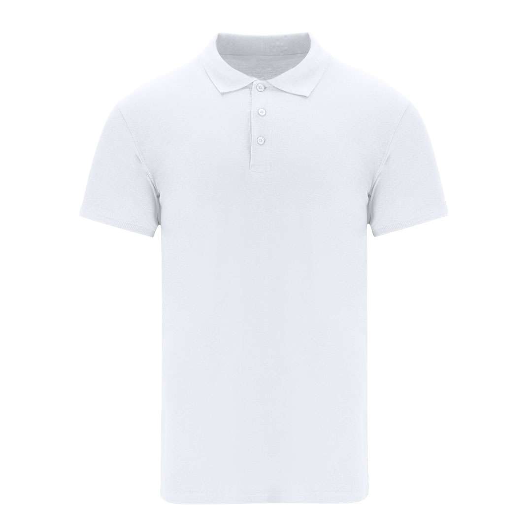 Erwachsene Weiß Polo-Shirt Chaplin