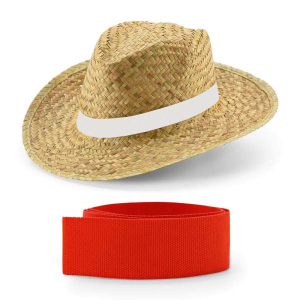 JEAN Strohhut aus Naturstroh mit 24 mm Band