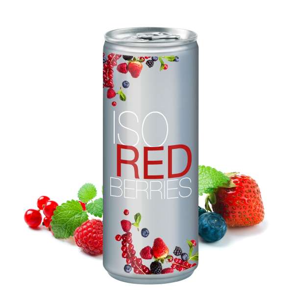 250 ml Iso Drink Redberries - (Exportware, pfandfrei)