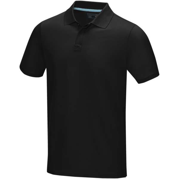 Graphite Poloshirt aus Bio-Baumwolle für Herren