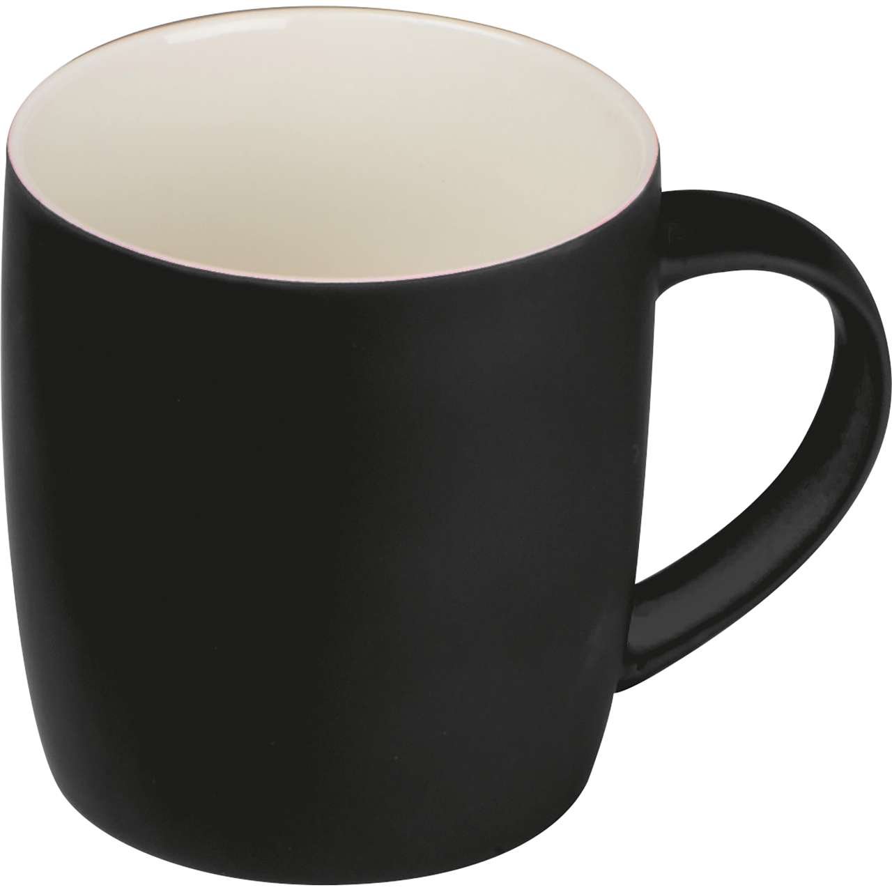 Tasse aus Porzellan, außen gummiert, 300ml