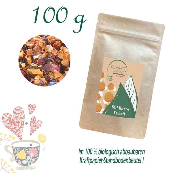 YuboFiT® Früchtetee MAGIC OF ROSES