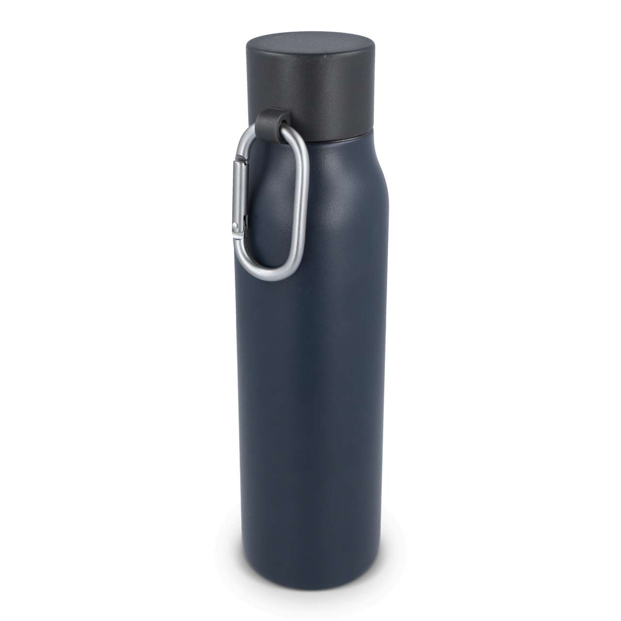 Karabiner mattierte Isolierflasche 600 ml
