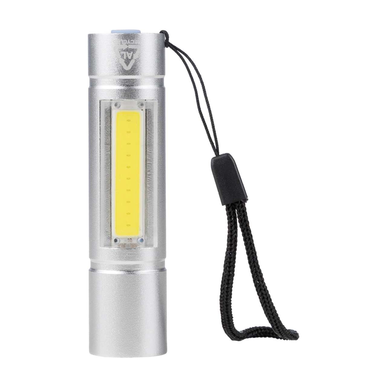 Taschenlampe aus recyceltem Aluminium COB Sami