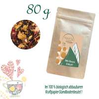 Standbodenbeutel Medium Plus, Kraftpapier, aluminiumfrei, Inhalt 80 g