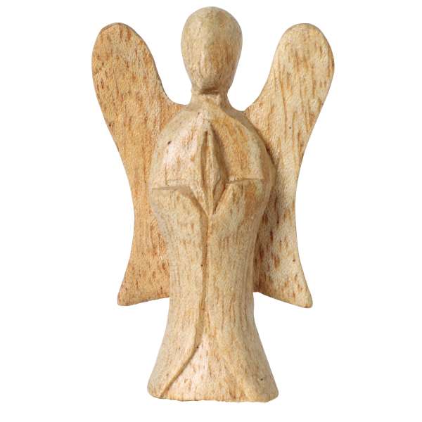 Engel 5cm aus Hibiskusholz