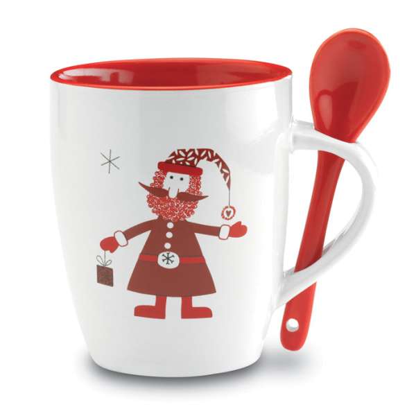 Becher mit Löffel 250ml CLAUS